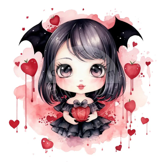 Bügelbild Kawaii Vampier 468-6