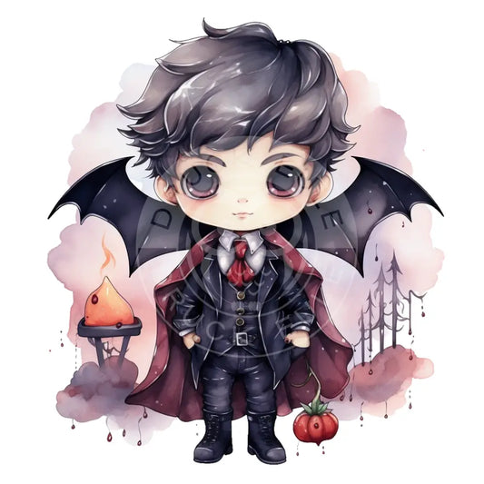 Bügelbild Kawaii Vampier 468-7