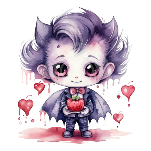 Bügelbild Kawaii Vampier 468-8