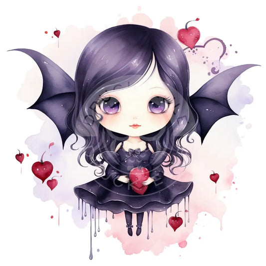 Bügelbild Kawaii Vampier 468-9