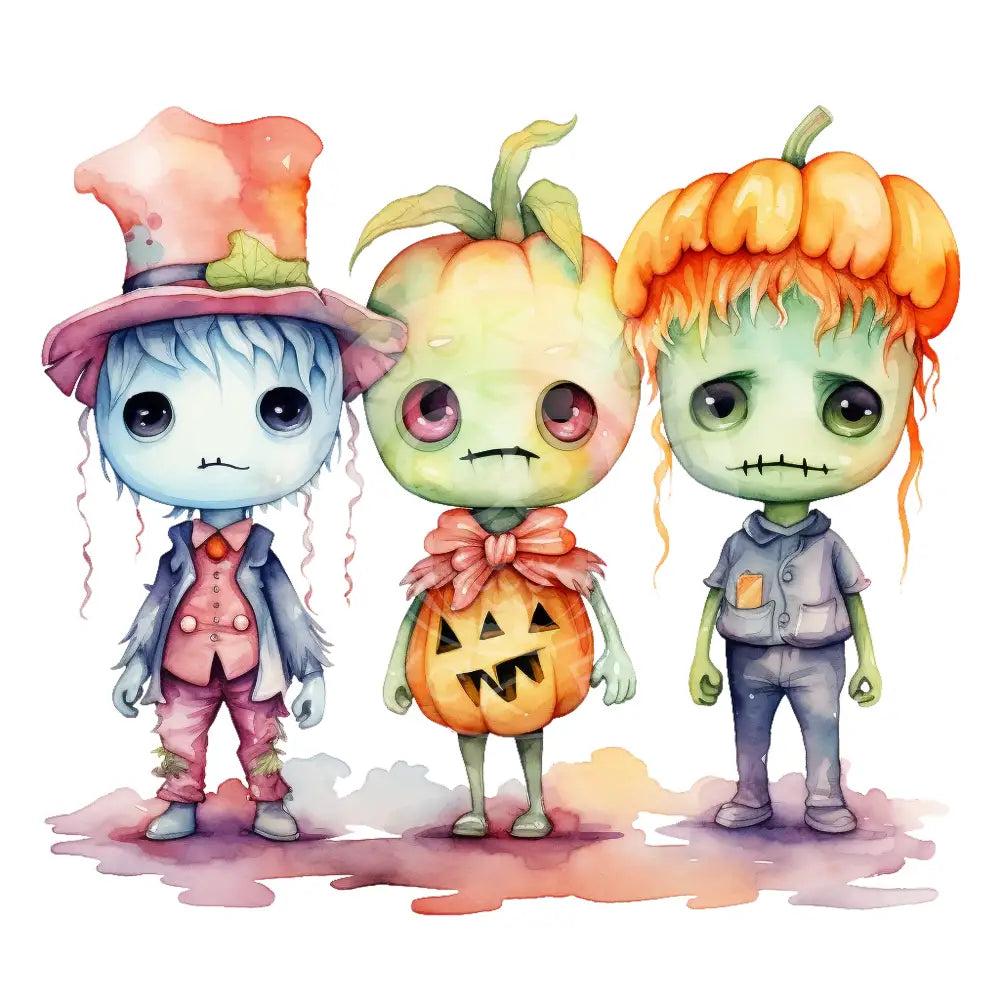 Bügelbild Kawaii Zombie 467-21