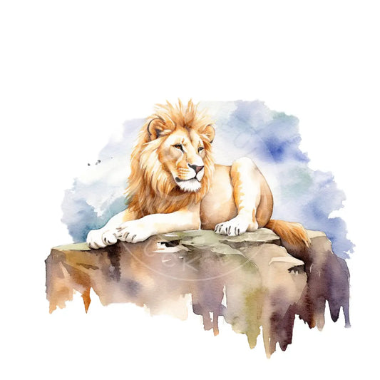 Bügelbild Löwe 211-11