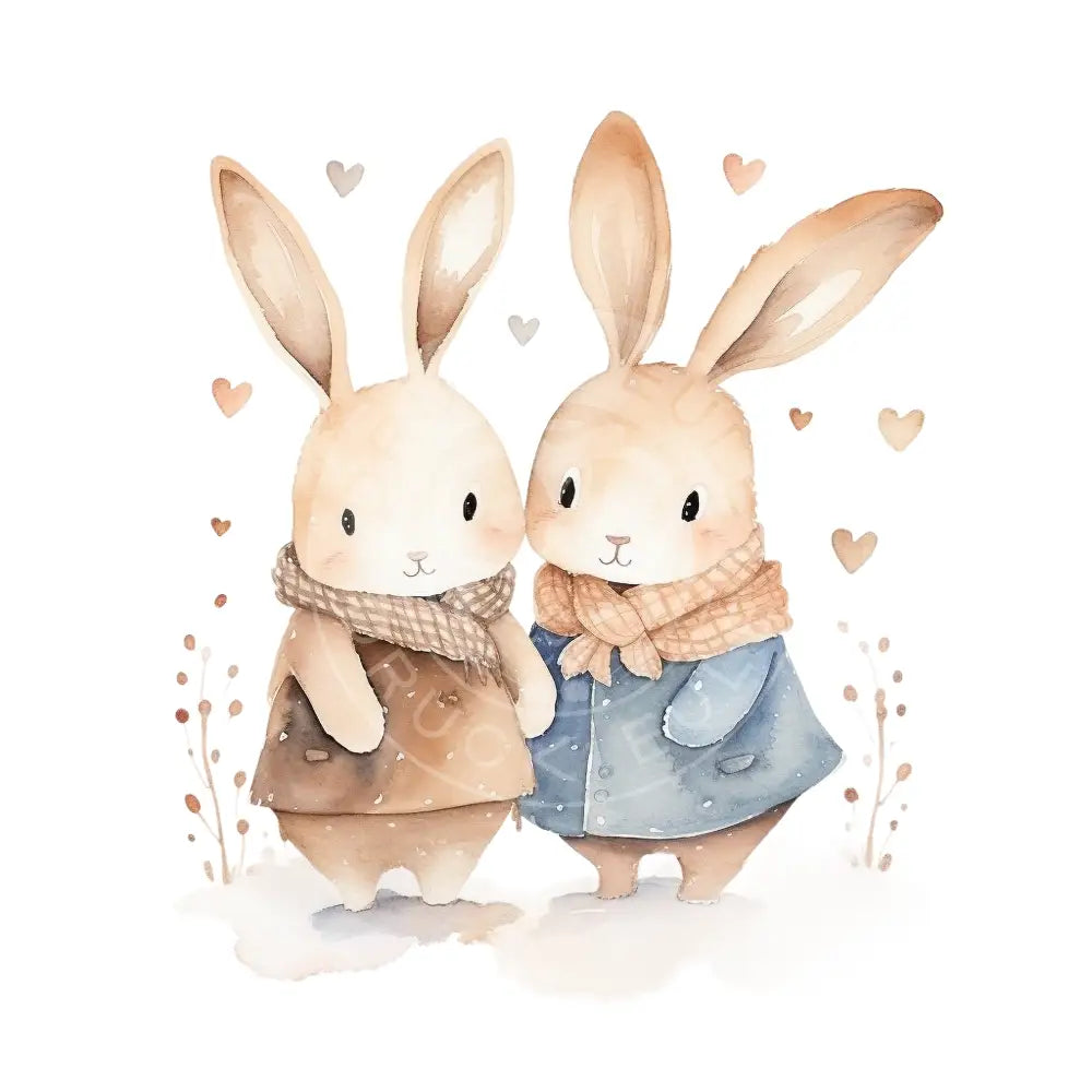 Bügelbild Love Bunnies 937-8