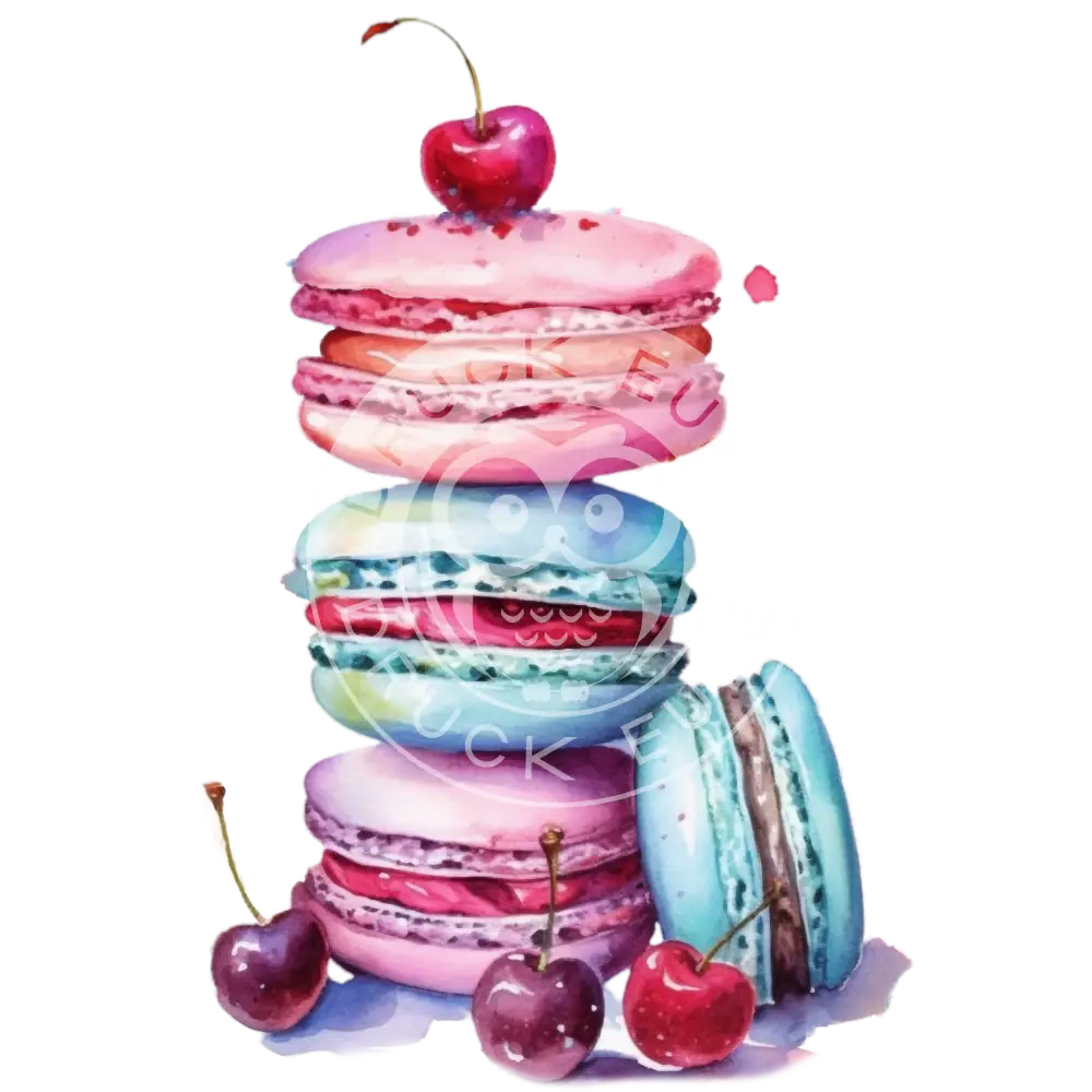 Bügelbild Macaron 111-1