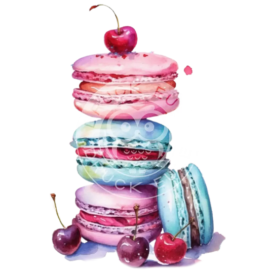 Bügelbild Macaron 111-1