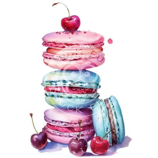 Bügelbild Macaron 111-1