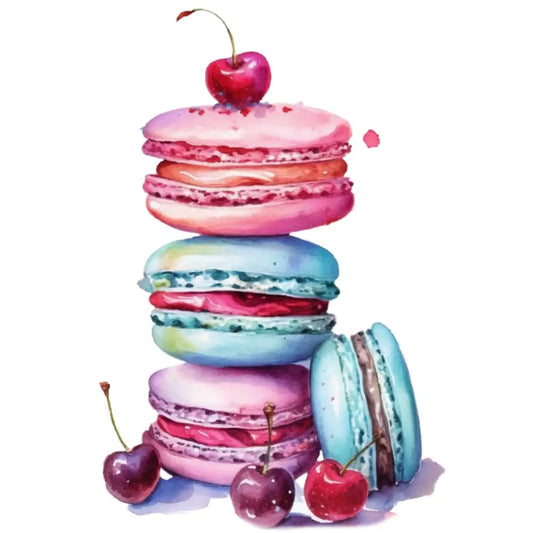 Bügelbild Macaron 111-1