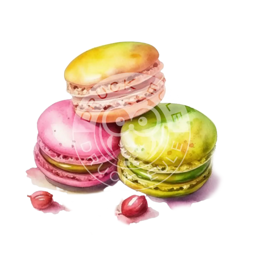 Bügelbild Macaron 111-2