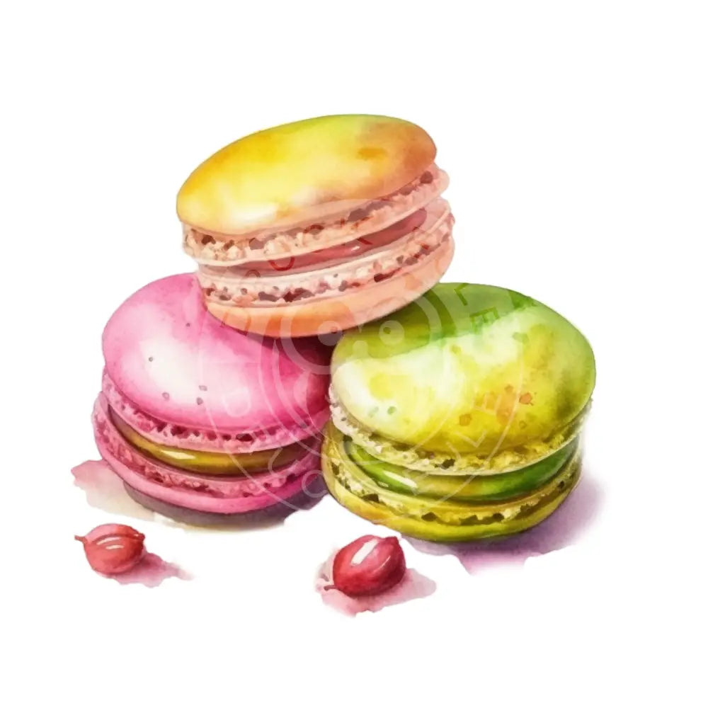 Bügelbild Macaron 111-2