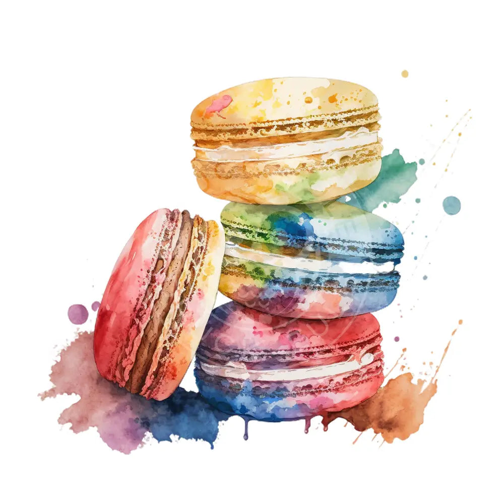 Bügelbild Macaron 111-21