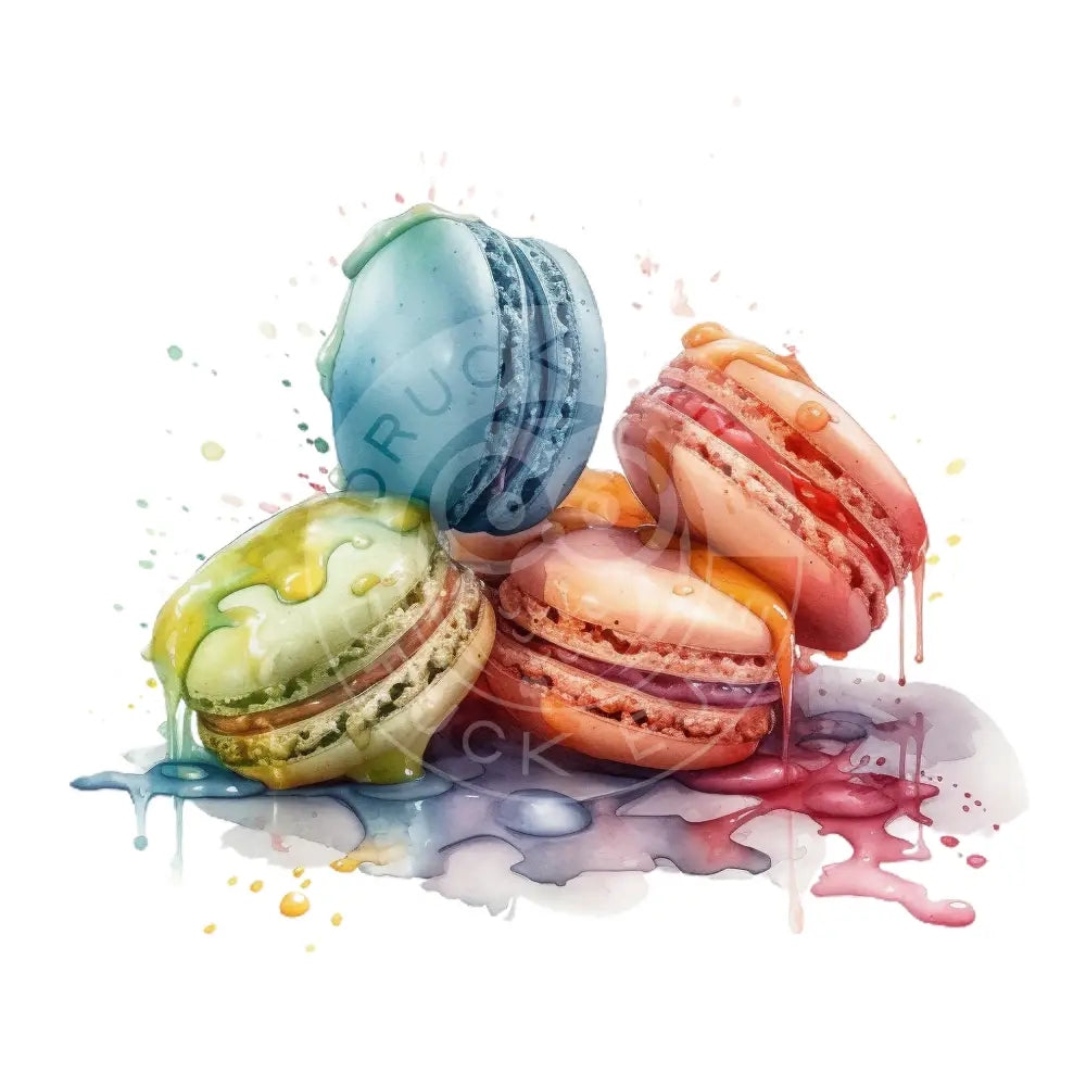 Bügelbild Macaron 111-23