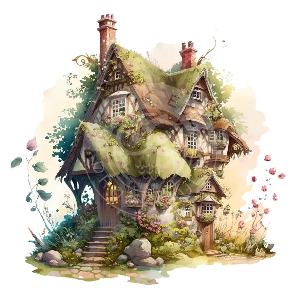 Bügelbild Magic Cottage 27.15