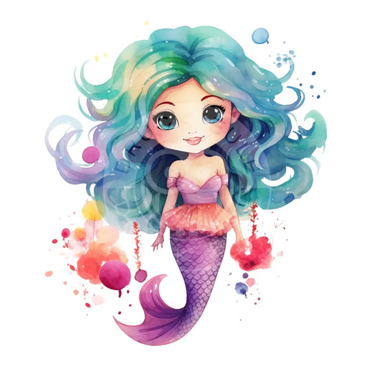 Bügelbild Meerjaungfrau 1086-11