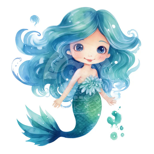 Bügelbild Meerjaungfrau 1086-12