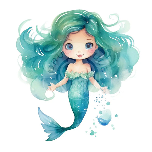 Bügelbild Meerjaungfrau 1086-13
