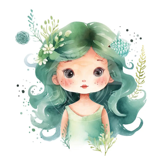 Bügelbild Meerjaungfrau 1086-14