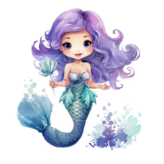 Bügelbild Meerjaungfrau 1086-15