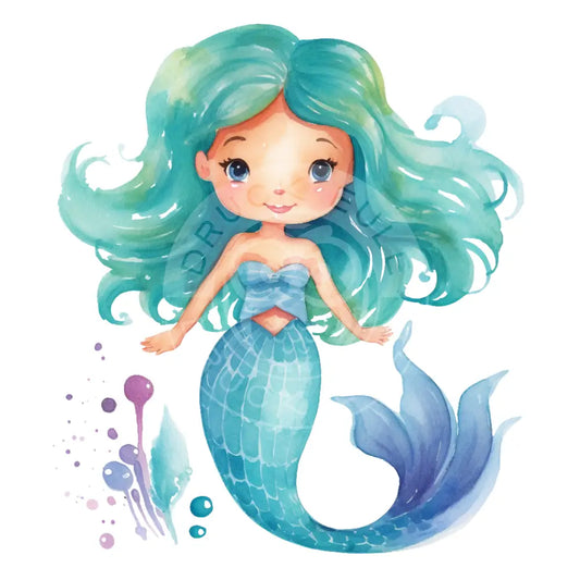 Bügelbild Meerjaungfrau 1086-16