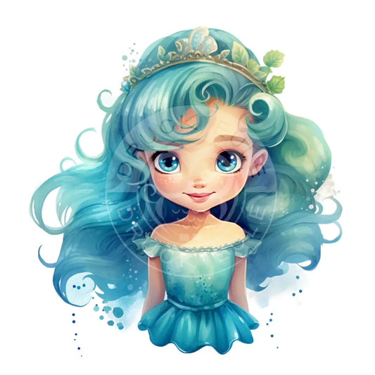 Bügelbild Meerjaungfrau 1086-3