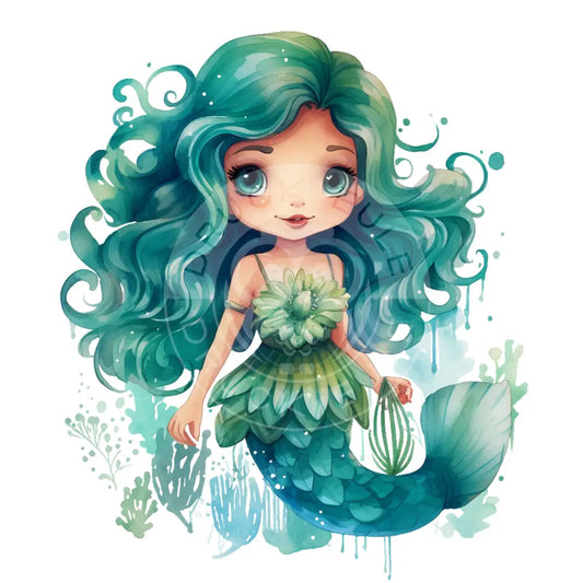 Bügelbild Meerjaungfrau 1086-5