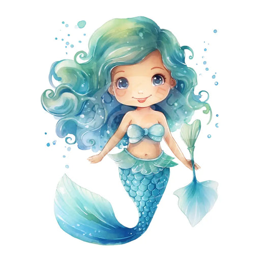 Bügelbild Meerjaungfrau 1086-6
