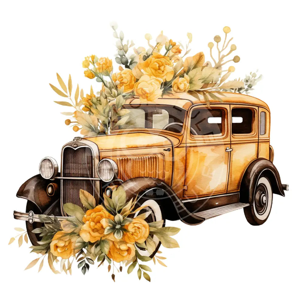 Bügelbild Auto 345-11