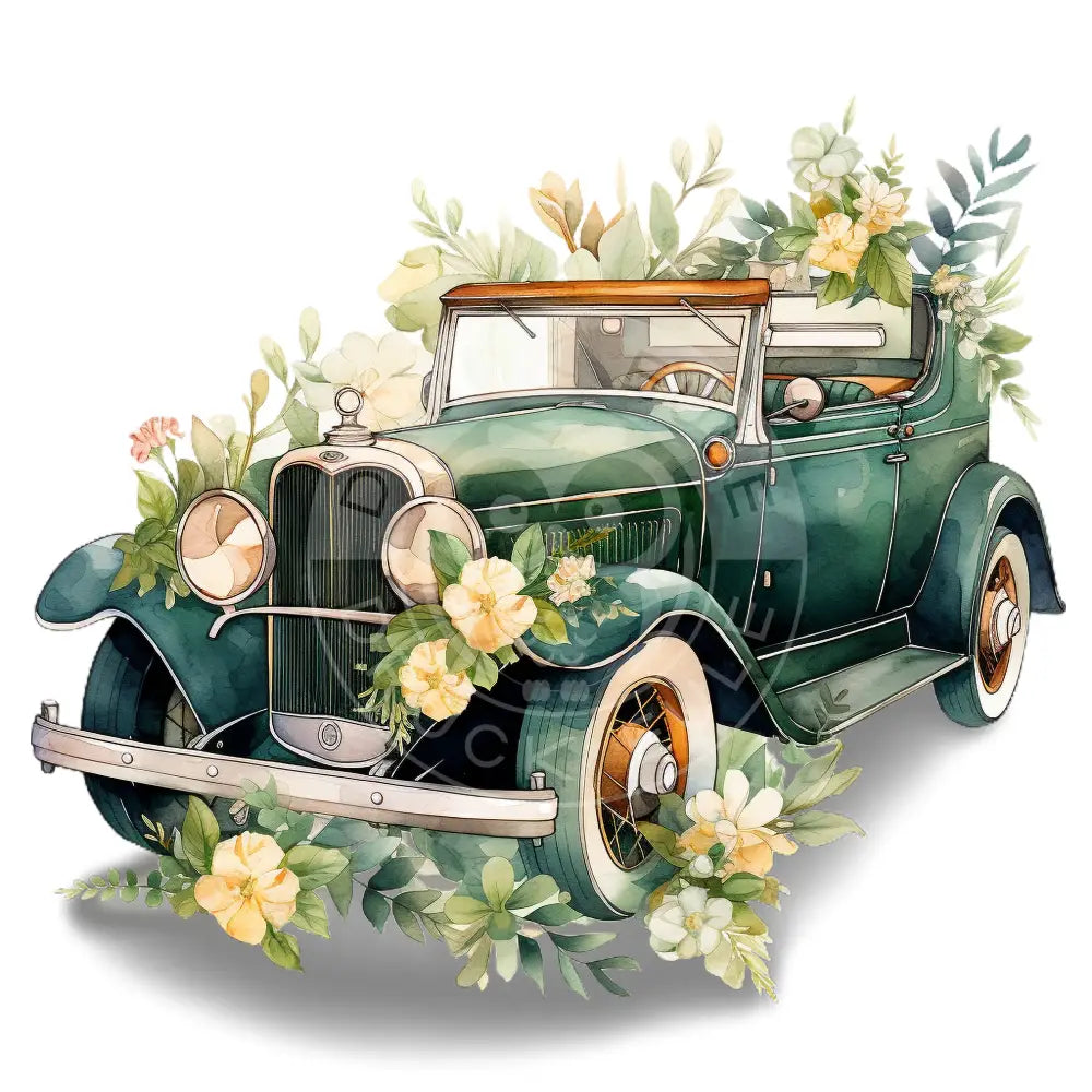 Bügelbild Auto 345-12