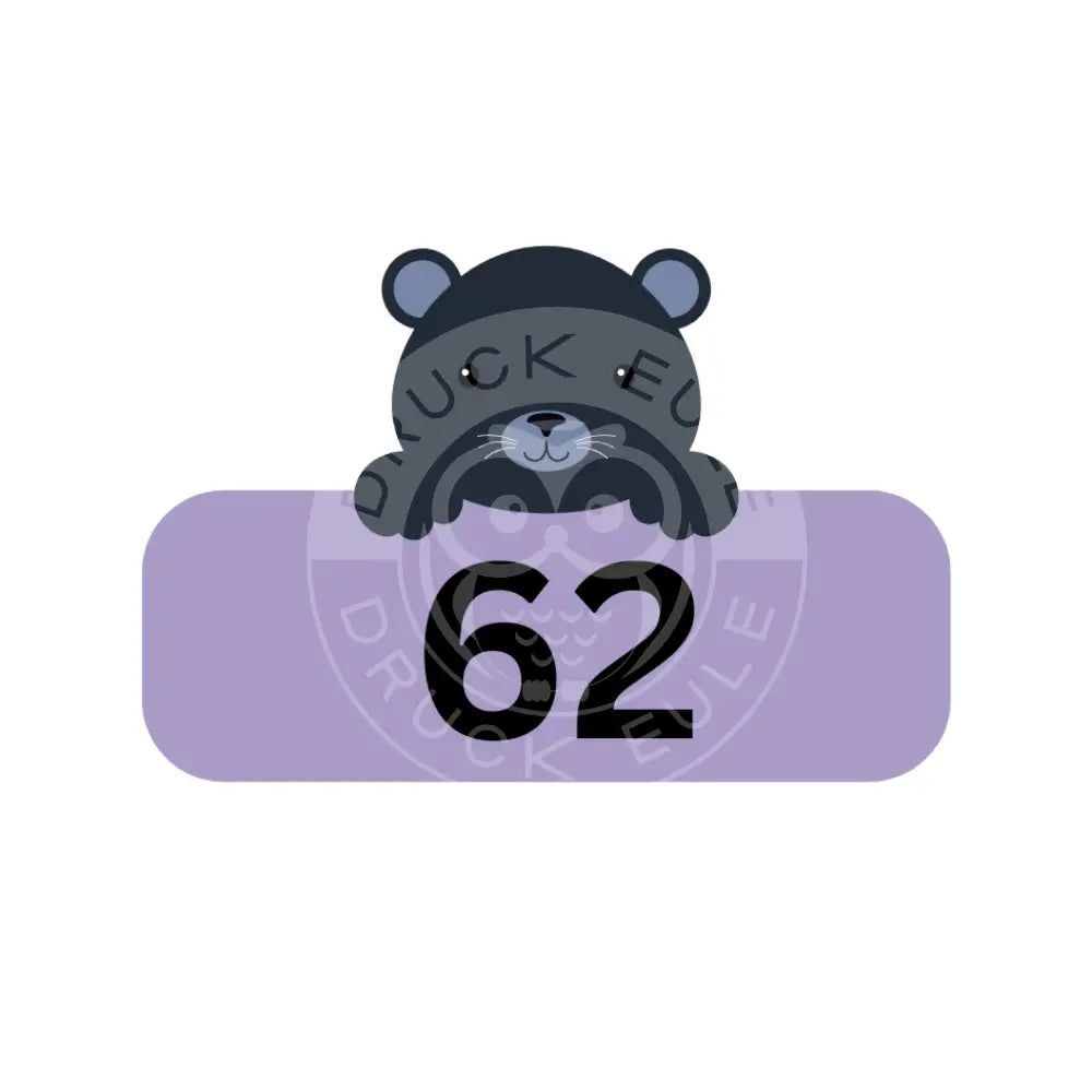 Bügelbild Panter 56-74 Bügelbild