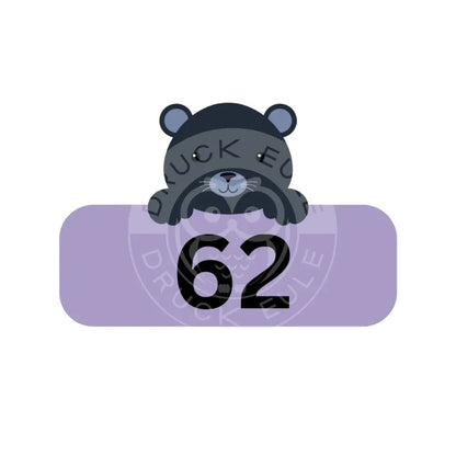 Bügelbild Panter 56-74 Bügelbild