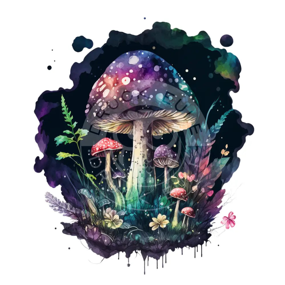 Bügelbild Pilz 21.13