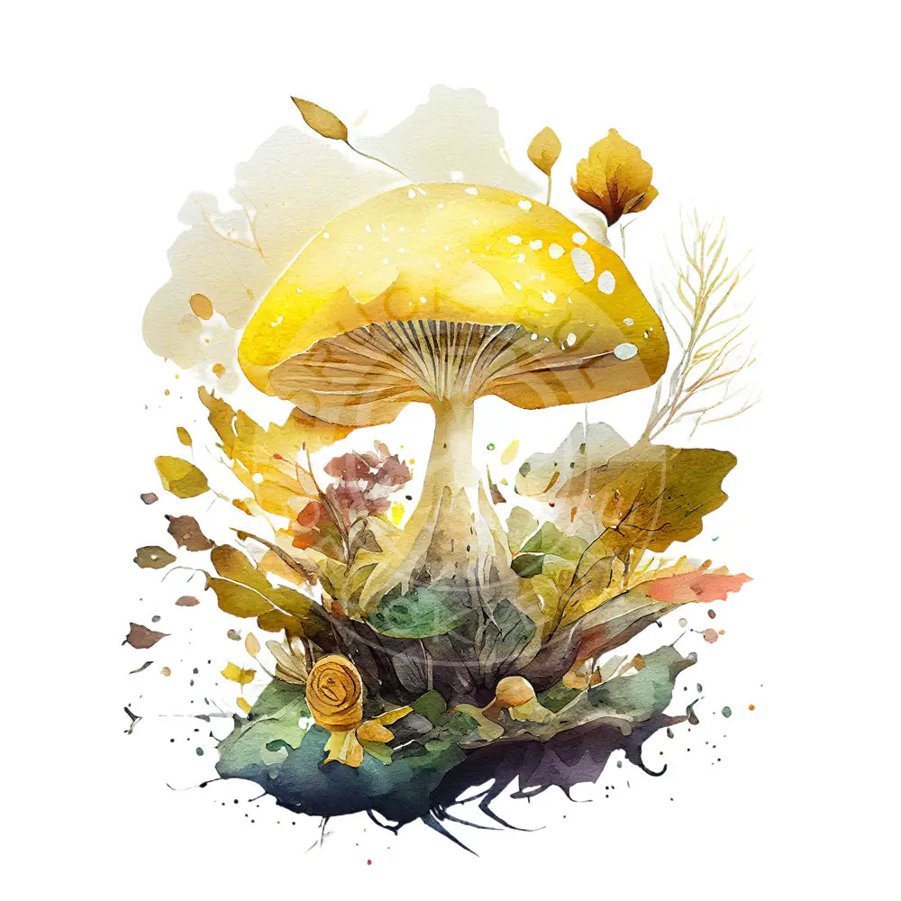 Bügelbild Pilz 21.16