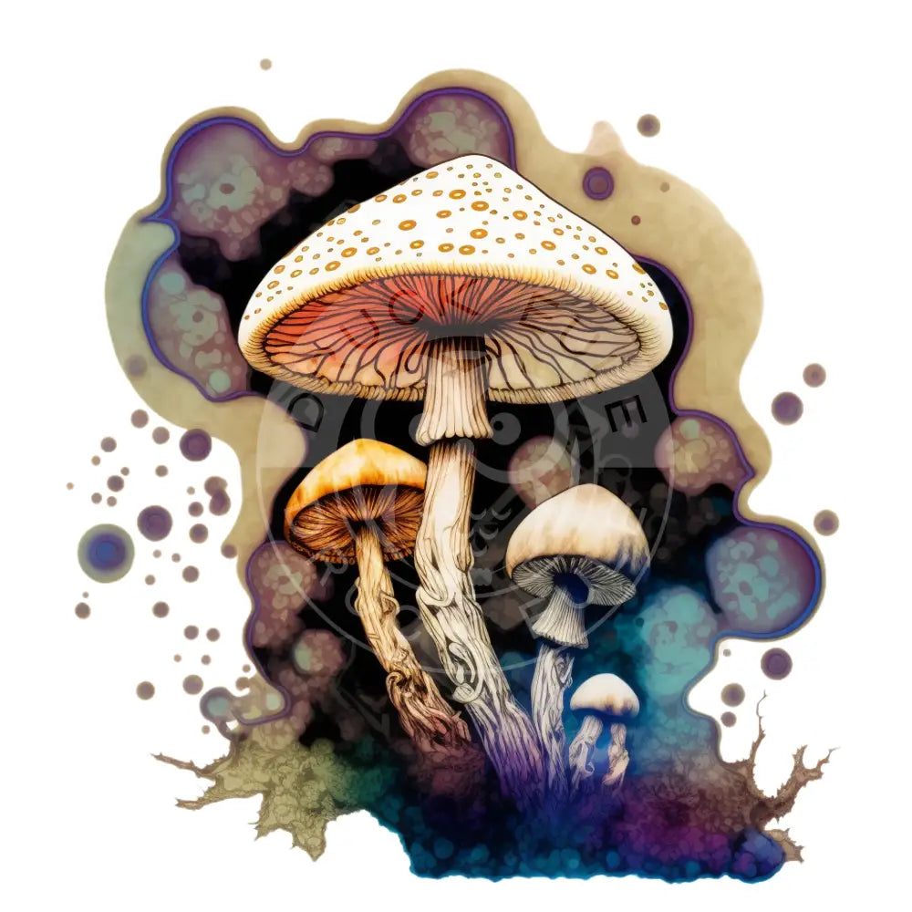 Bügelbild Pilz 21.2