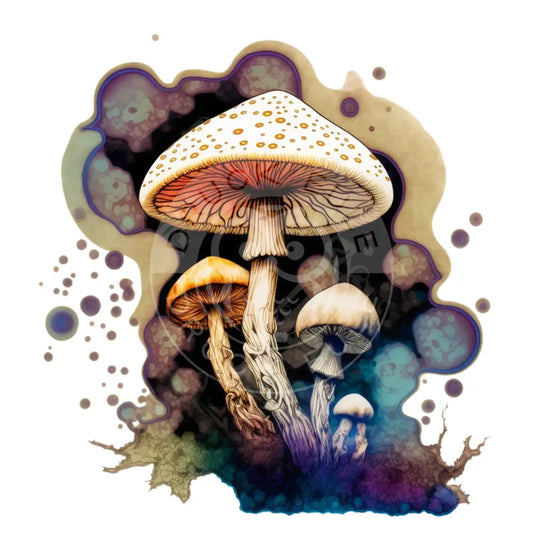 Bügelbild Pilz 21.2