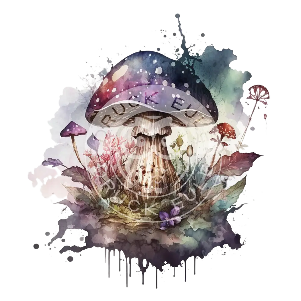 Bügelbild Pilz 21.22
