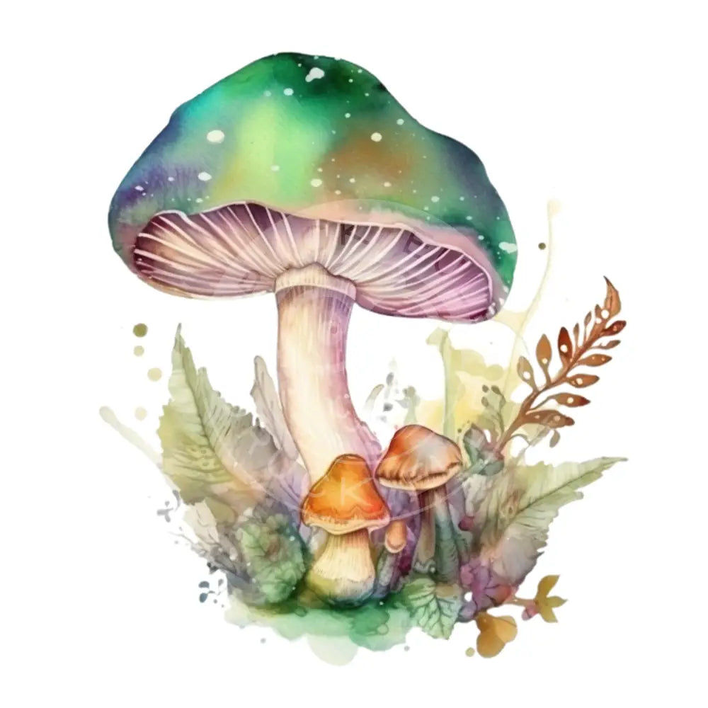 Bügelbild Pilz 21.24