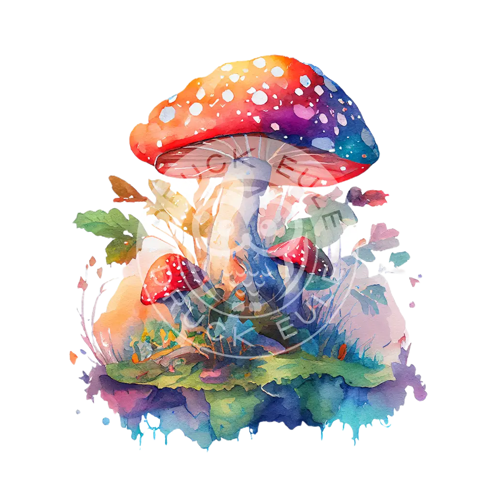 Bügelbild Pilz 21.27