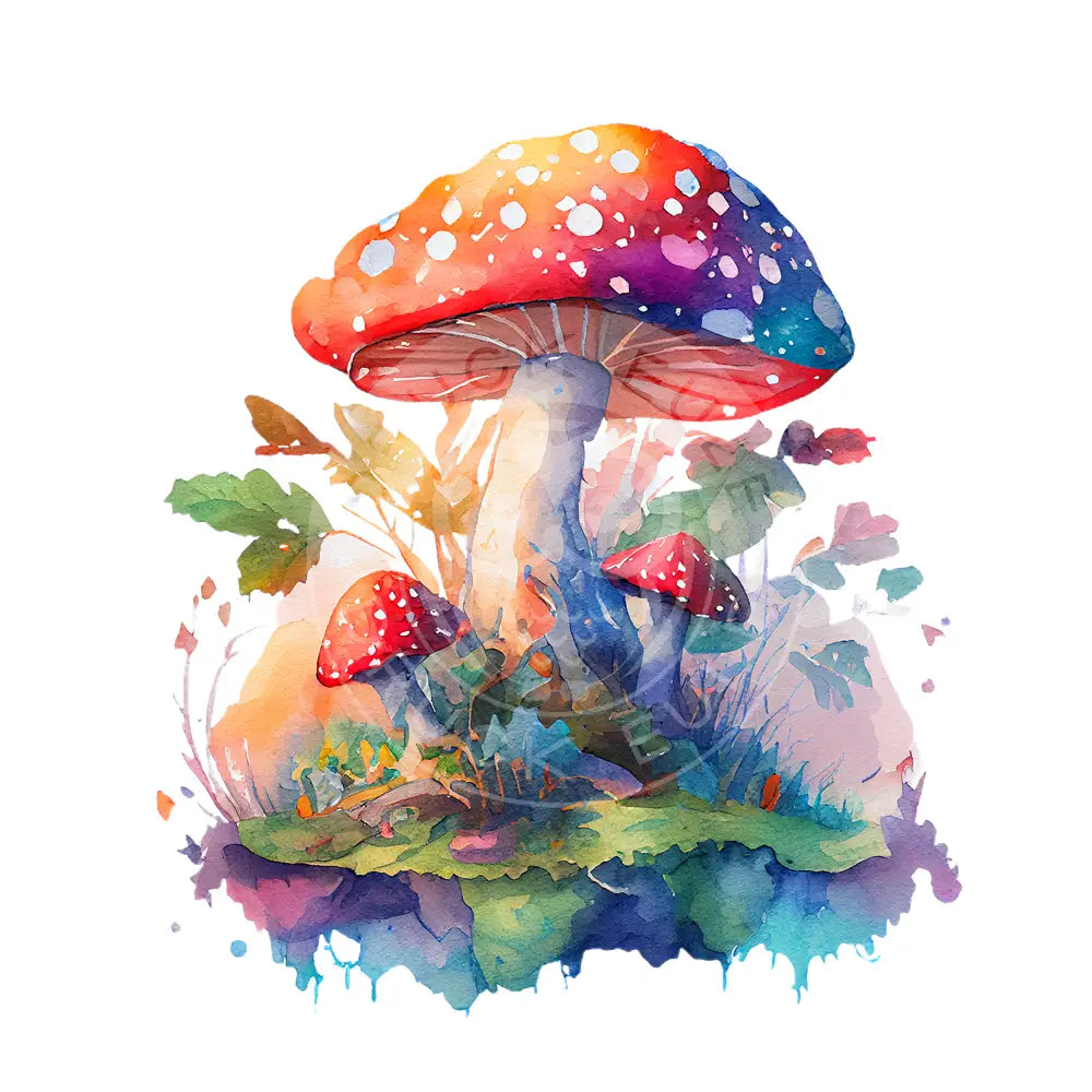 Bügelbild Pilz 21.27