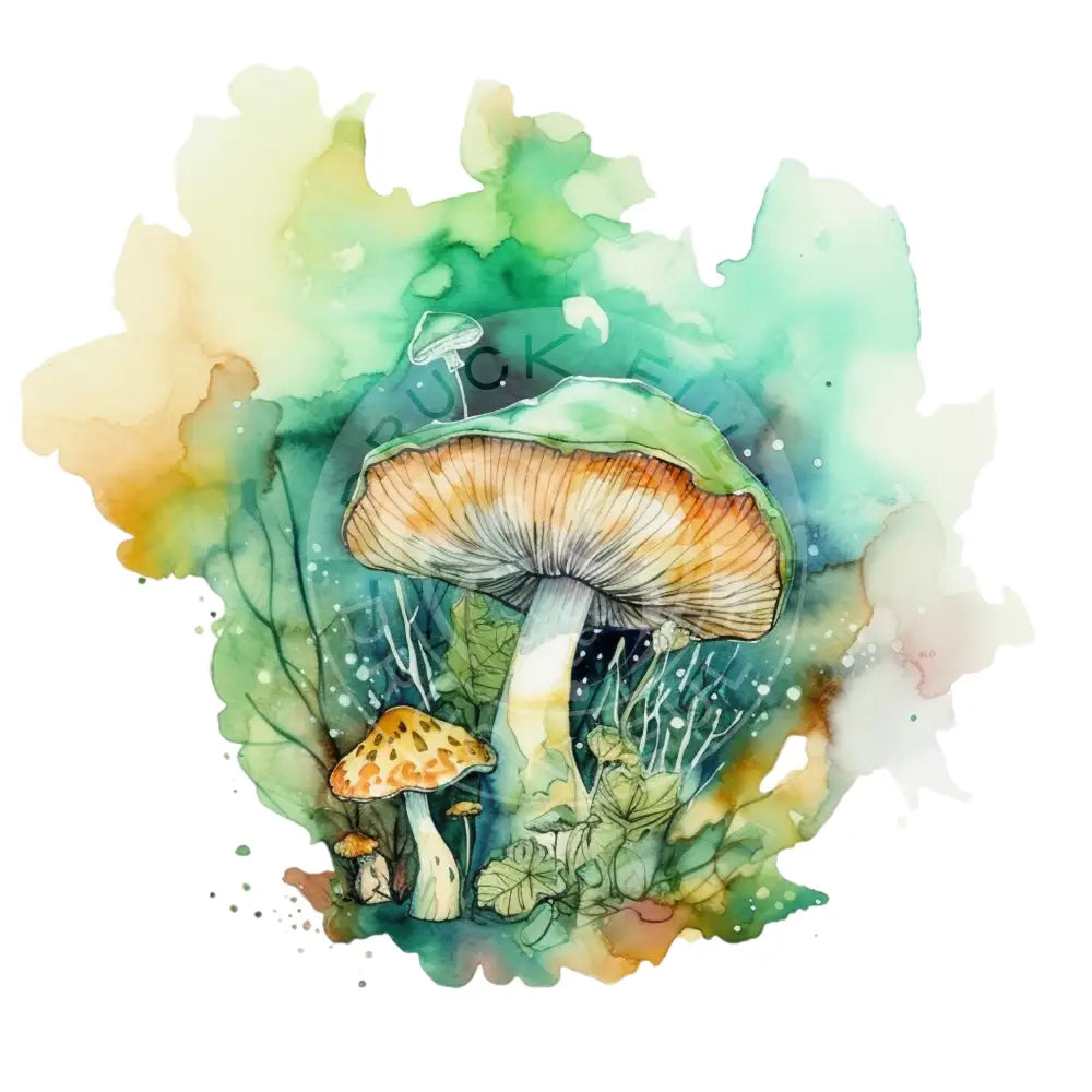 Bügelbild Pilz 21.3