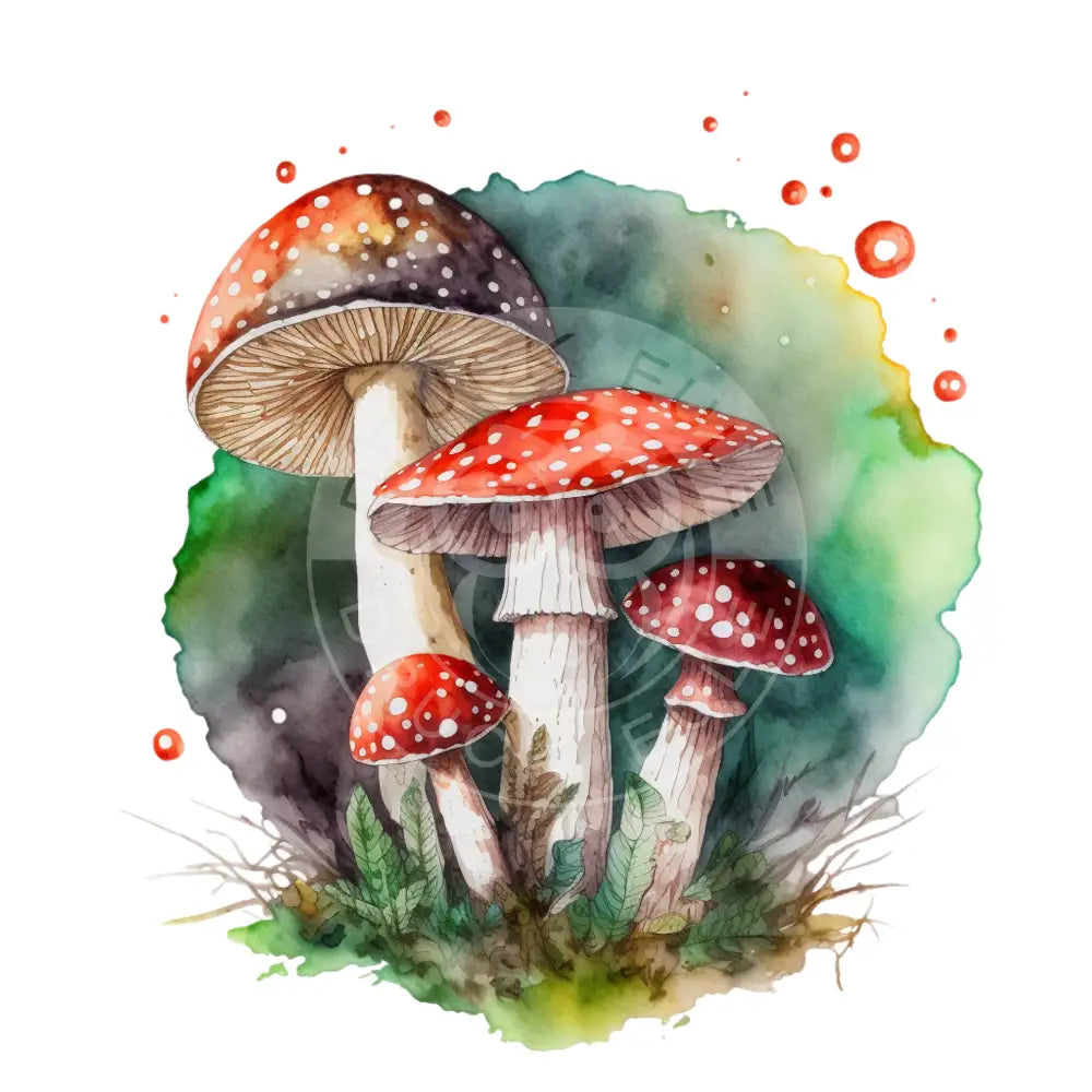 Bügelbild Pilz 21.30