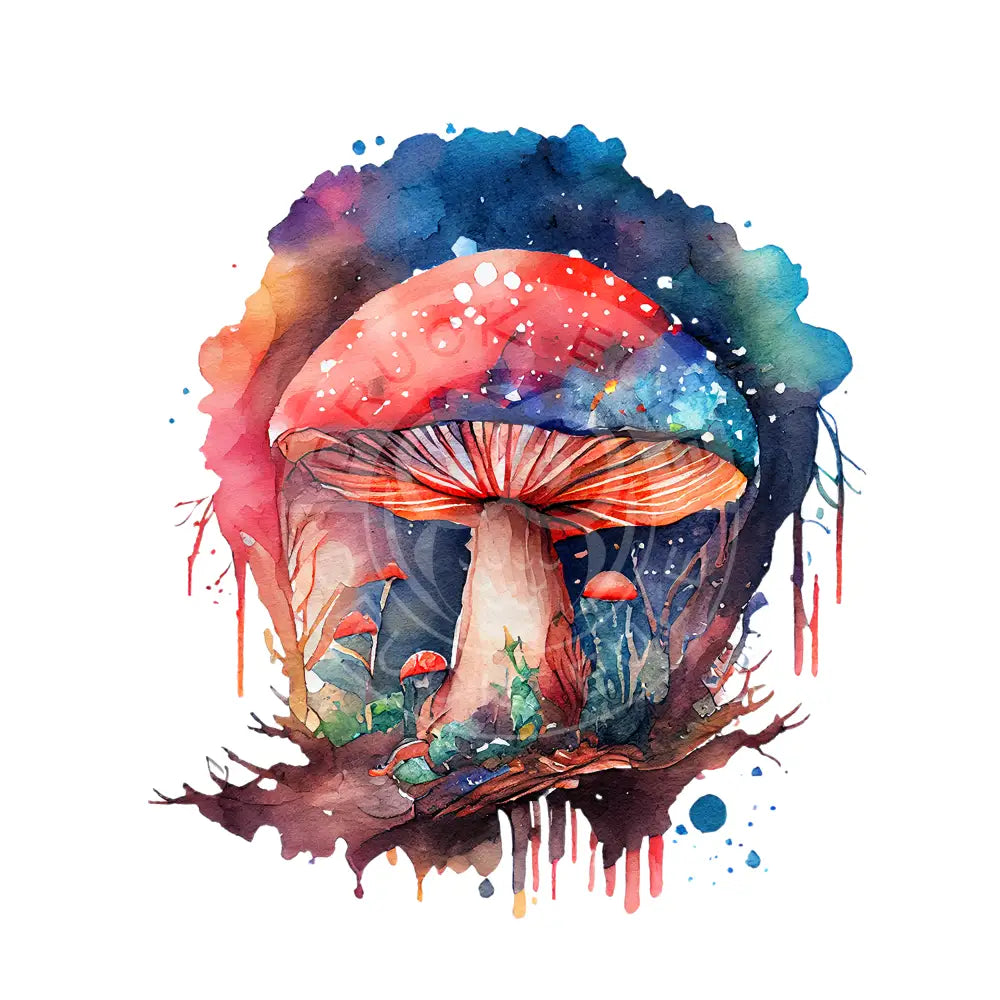 Bügelbild Pilz 21.32