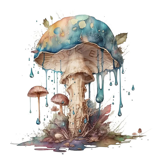 Bügelbild Pilz 21.33