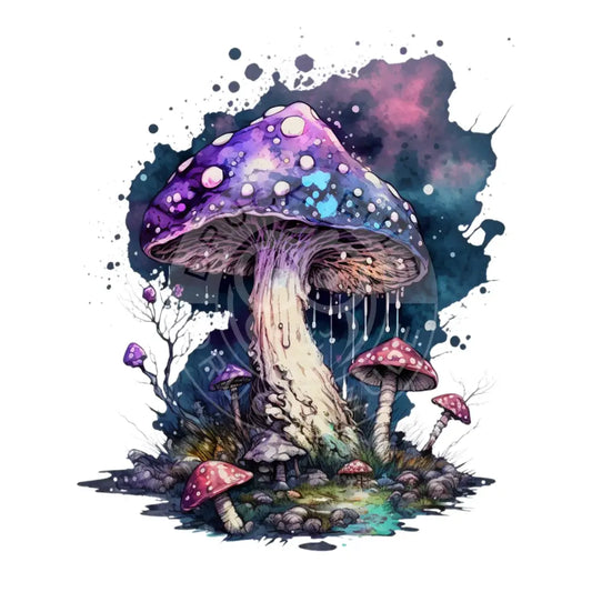 Bügelbild Pilz 21.37