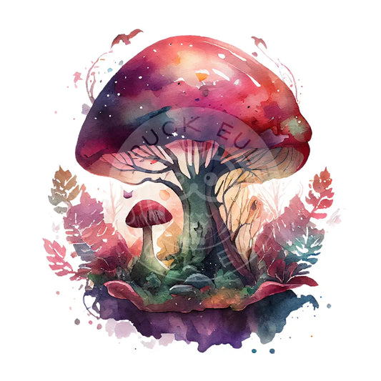 Bügelbild Pilz 21.38