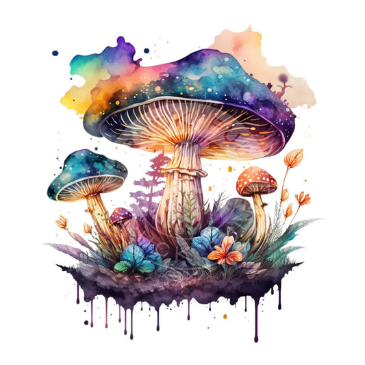 Bügelbild Pilz 21.48