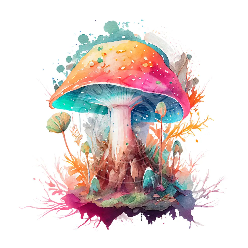Bügelbild Pilz 21.21
