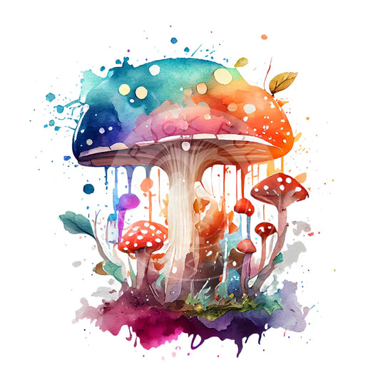 Bügelbild Pilz 21.52