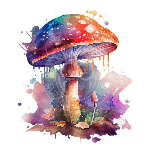 Bügelbild Pilz 21.54