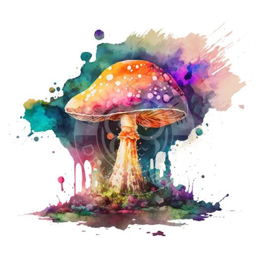 Bügelbild Pilz 21.56