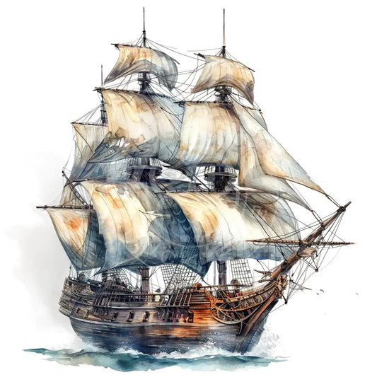 Bügelbild Pirat 1124-8