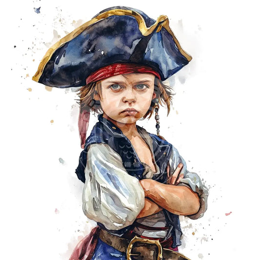 Bügelbild Pirat 1127-13